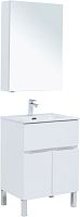 Комплект мебели Aquanet 00274529 Алвита New для ванной комнаты, белый
