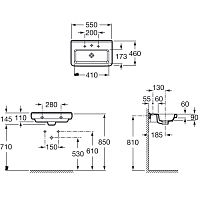 Раковина Roca Dama 327780000