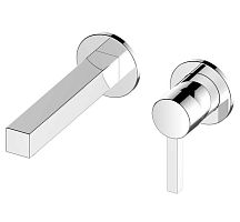 Смеситель Keuco 59016010201 Edition 90 для умывальника однорычажный, хром