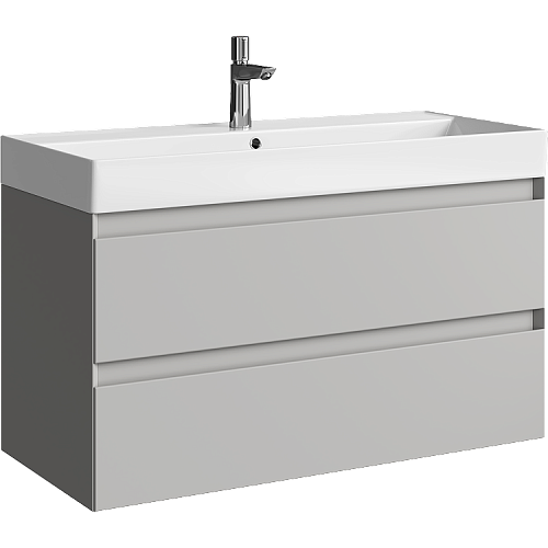 Тумба под раковину Aqwella Geometria GE01102ST купить недорого в интернет-магазине Керамос