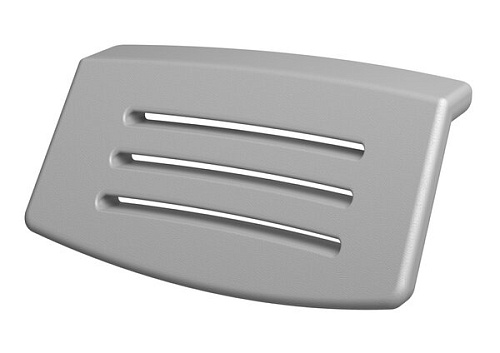 Подголовник Riho AH16115 Dana для ванны, серебристый