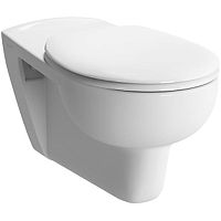 Унитаз Vitra 5810B003-6234 Conforma подвесной 35х70 см с сиденьем для людей с ограниченными возможностями, белый Унитаз Vitra 5810B003-6234 Conforma подвесной 35х70 см с сиденьем для людей с ограниченными возможностями, белый