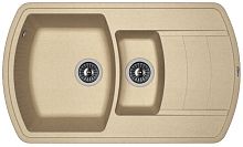 Мойка для кухни Florentina 20.205.D0860.104 Нире 86х51 см, с крылом, бежевая Мойка для кухни Florentina 20.205.D0860.104 Нире 86х51 см, с крылом, бежевая