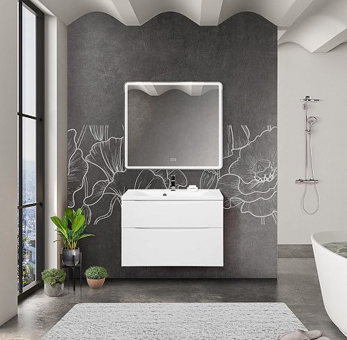 Раковина BelBagno  BB800/450-LV-ART-PR-NERO