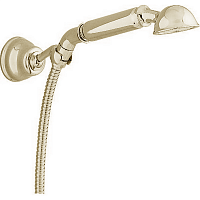 Душевой гарнитур Cisal AR00305024 Shower ручная лейка,шланг 120 см,держатель настенный для лейки, цвет золото