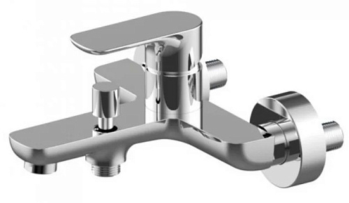 Смеситель Villeroy & BochTVT10400100061 O.Novo для ванны, хромированный