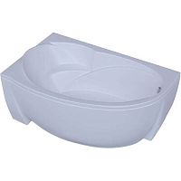 Ванна Aquatek BET170-0000009 Бетта акриловая 170х100 см, правая/гидромассаж ПН + спин. масс. 6 форс., с фронтальным экраном, белая