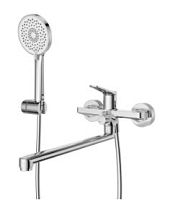 Смеситель для ванны/душа BelBagno Unique UNIQUE-VASM-L-CRM Смеситель для ванны/душа BelBagno Unique UNIQUE-VASM-L-CRM