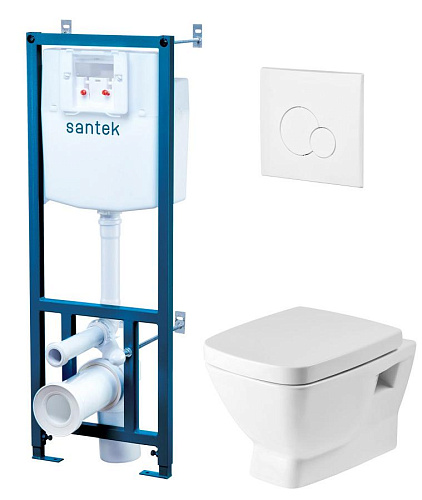 Инсталляция с подвесным унитазом Santek 1.WH30.2.463 Инсталляция с подвесным унитазом Santek 1.WH30.2.463