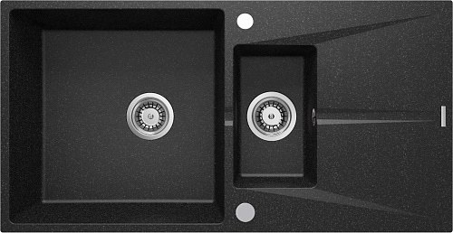 Мойка Deante ZRC_2513 Corio кухонная гранитная 97x50 см, графит Мойка Deante ZRC_2513 Corio кухонная гранитная 97x50 см, графит