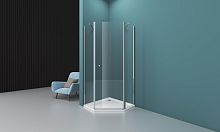 Душевой уголок BelBagno Etna ETNA-P-1-90-C-Cr Душевой уголок BelBagno Etna ETNA-P-1-90-C-Cr