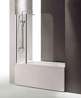 Cezares ECO-O-V-11-120/140-C-Cr Душевая шторка на ванну Cezares ECO-O-V-11-120/140-C-Cr Душевая шторка на ванну
