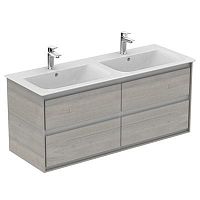 Тумба Ideal Standard E0822PS Connect Air для раковины 120х44 см, подвесная, Wood Light Grey + Matt White (светло-серое дерево + белый матовый) Тумба Ideal Standard E0822PS Connect Air для раковины 120х44 см, подвесная, Wood Light Grey + Matt White (светло-серое дерево + белый матовый)