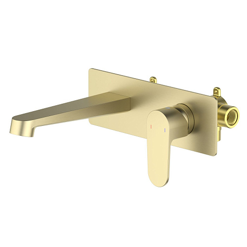 Смеситель для раковины, встраиваемый Aquatek Оберон AQ1213BG Смеситель для раковины, встраиваемый Aquatek Оберон AQ1213BG