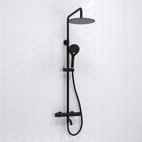 Душевая система WasserKRAFT A288.258.078.BM Thermo Душевая система WasserKRAFT A288.258.078.BM Thermo