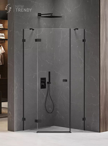 Душевое ограждение New Trendy AVEXA Black EXK-3873 купить недорого в интернет-магазине Керамос Душевое ограждение New Trendy AVEXA Black EXK-3873 купить недорого в интернет-магазине Керамос