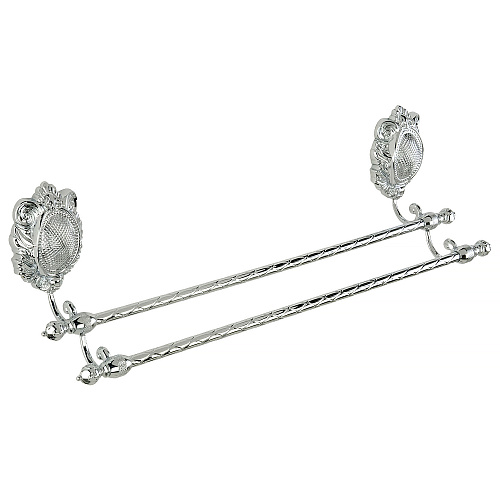 Полотенцедержатель Migliore 16672 Cleopatra двойной, хром - купить в Санкт-Петербурге, цена на Полотенцедержатель Migliore 16672 Cleopatra двойной, хром в интернет-магазине Керамос Полотенцедержатель Migliore 16672 Cleopatra двойной, хром купить недорого в интернет-магазине Керамос