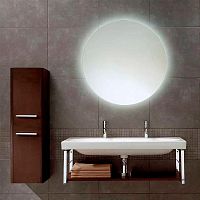 Зеркало настенное, с подсветкой Luminor LUMINOR Arena d-70 + Сенсорный выкл+компл. подвеса