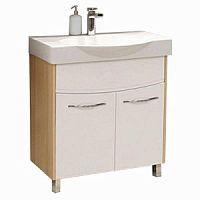 Тумба с раковиной Акватон Инфинити 1A1967K1IFSC0, ясень коимбра