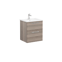 Тумба Vitra 68271 Root Flat с квадратной раковиной 60х47 см, подвесная, 2 ящика, Cordoba (Дуб кордоба) Тумба Vitra 68271 Root Flat с квадратной раковиной 60х47 см, подвесная, 2 ящика, Cordoba (Дуб кордоба)
