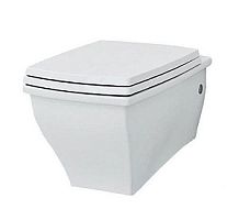 Чаша унитаза Artceram JZV001 05 00 bi matt Jazz подвесного, 36х54 см, белая матовая