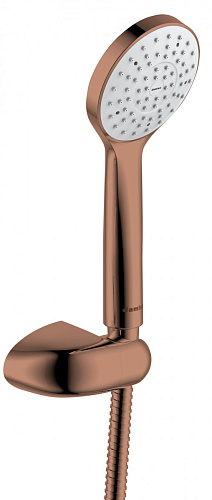 Damixa 914530000 Eclipse Bronze душевой набор: 100 мм, 1ф, наст. держатель, шланг 1,5м снят с производства