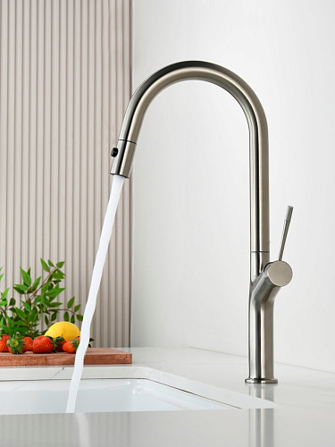 Смеситель для кухни AQUAme Cucina AQM9905BN Смеситель для кухни AQUAme Cucina AQM9905BN
