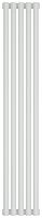 Радиатор Сунержа 12-0331-1205 Эстет-0 отопительный н/ж 1200х225 мм/ 5 секций, белый