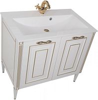 Тумба под раковину Aquanet 00186116 Паола напольная, 88х54 см, белая