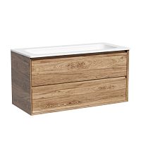 Тумба Sancos MR2.0100ECH Marmi 2.0 под раковину 99.5х44.5 см, подвесная, дуб чарльстон