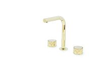 Смеситель на столешницу Boheme PRESTIGE 152-G-PR золотой