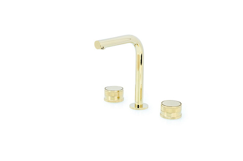 Смеситель на столешницу Boheme PRESTIGE 152-G-PR золотой Смеситель на столешницу Boheme PRESTIGE 152-G-PR золотой