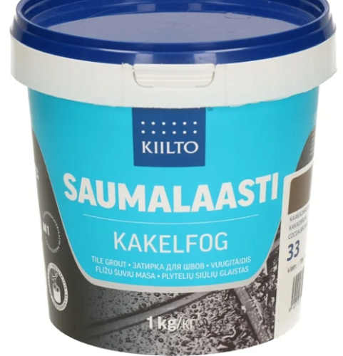Затирка Kiilto Saumalaasti SAUMALAASTI_№43 светло-серый 1 кг снят с производства