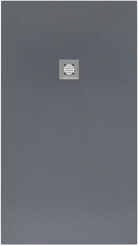 Душевой поддон Allen Brau 8.31010-BGM Priority 160х80 см, серый