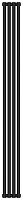 Радиатор Сунержа 15-0301-1804 Эстет-1 отопительный н/ж 1800х180 мм/ 4 секции, муар темный титан