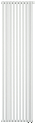 Радиатор Сунержа 30-0312-1811 Эстет-11 отопительный н/ж EU50 1800х495 мм/ 11 секций, матовый белый