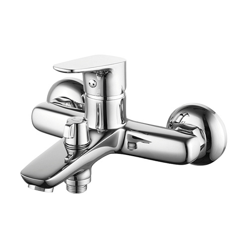 Смеситель IDDIS, ZODSB02i02WA Zodiac для ванны, с керамическим дивертором, глянцевый хром