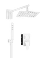 Набор Deante BXYZAQHM Hiacynt для душа скрытого монтажа с BOXом, Bianco (белый)