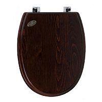 Сиденье для унитаза Simas AR004noce/cr Arcade, цвет дерево/хром