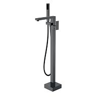 Смеситель для ванны Boheme Qubic 479-SGM