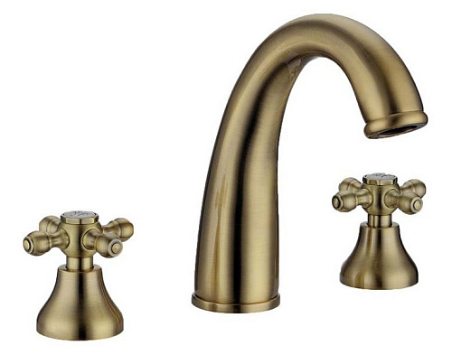 Смеситель для умывальника Boheme TRADIZIONALE ORO 297-Ceramic