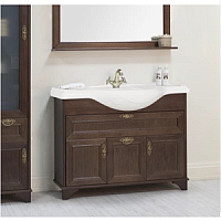 Тумба с раковиной Акватон Идель 1A1978K1IDM80, дуб шоколадный