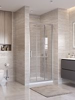 Душевая дверь в нишу BelBagno UNO-195 UNO-195-BF-3-100-C-IN