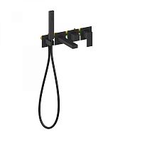 Смеситель для ванны скрытого монтажа TIMO Selene 2014/03YSM черный матовый