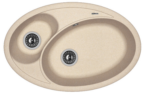 Мойка для кухни Florentina 20.265.E0780.107 Селена 78х51 см, песочная снят с производства