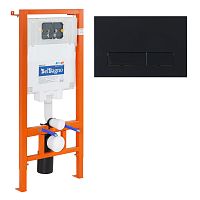 Комплект: инсталляция+клавиша смыва BelBagno  BB002-80/BB012-MR-NERO.M Комплект: инсталляция+клавиша смыва BelBagno  BB002-80/BB012-MR-NERO.M