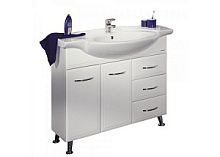 Тумба с раковиной Акватон Эмили 1A032001EM010+1AX037WBXX000