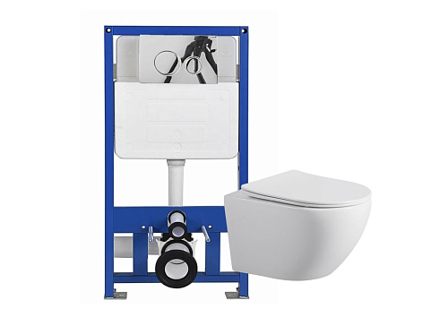 Инсталляция для унитаза Sapbox Arlion SET.108SBOX.1131T2W.808CH купить недорого в интернет-магазине Керамос