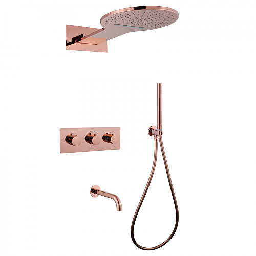 Душевая система Abber WASSER KREIS AF8150RG Душевая система Abber WASSER KREIS AF8150RG