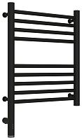 Полотенцесушитель электрический Сунержа 31-5804-5040 Богема 3.0 РЭБ, прямая, 500х400 мм/ МЭМ левый, матовый черный